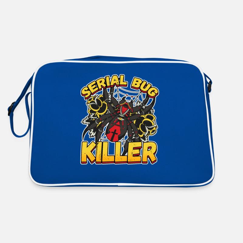 Serial Bug Killer for a Pest Control Technician Retro Bag