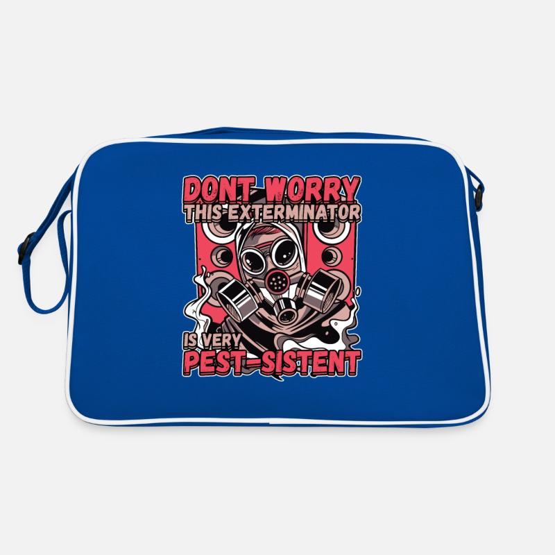 This Exterminator Is Very Pest-Sistent Retro Tasche