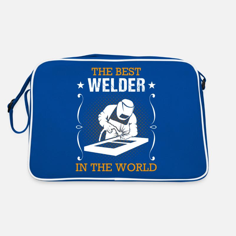 Welder Profession Welding Machine Craftsman Gift Retro Bag
