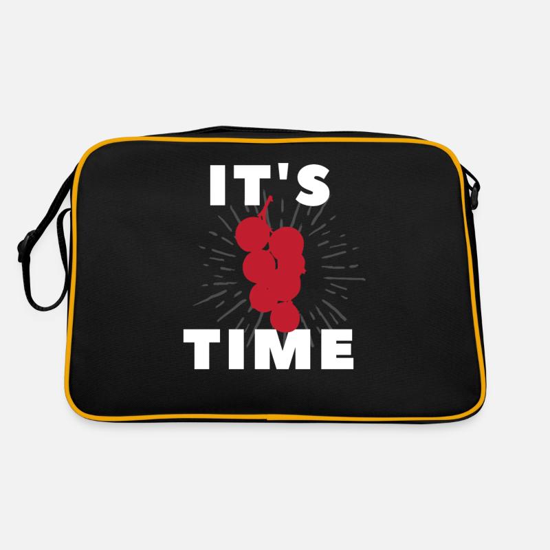 It's redcurrant time Retro Tasche