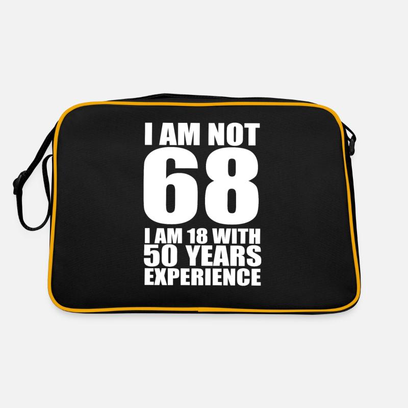 68 with experience gift Retro Tasche