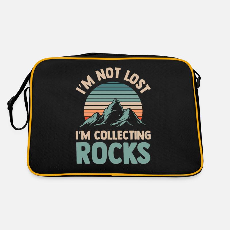N’ai-moi pas perdu, je collectionne la profession de pierres Sac Retro
