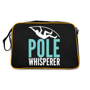Perchiste pour le saut à la perche - Sac Retro - noir/or - Dos