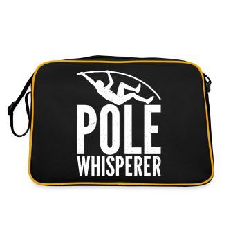 Perchiste pour le saut à la perche - Sac Retro - noir/or - Dos