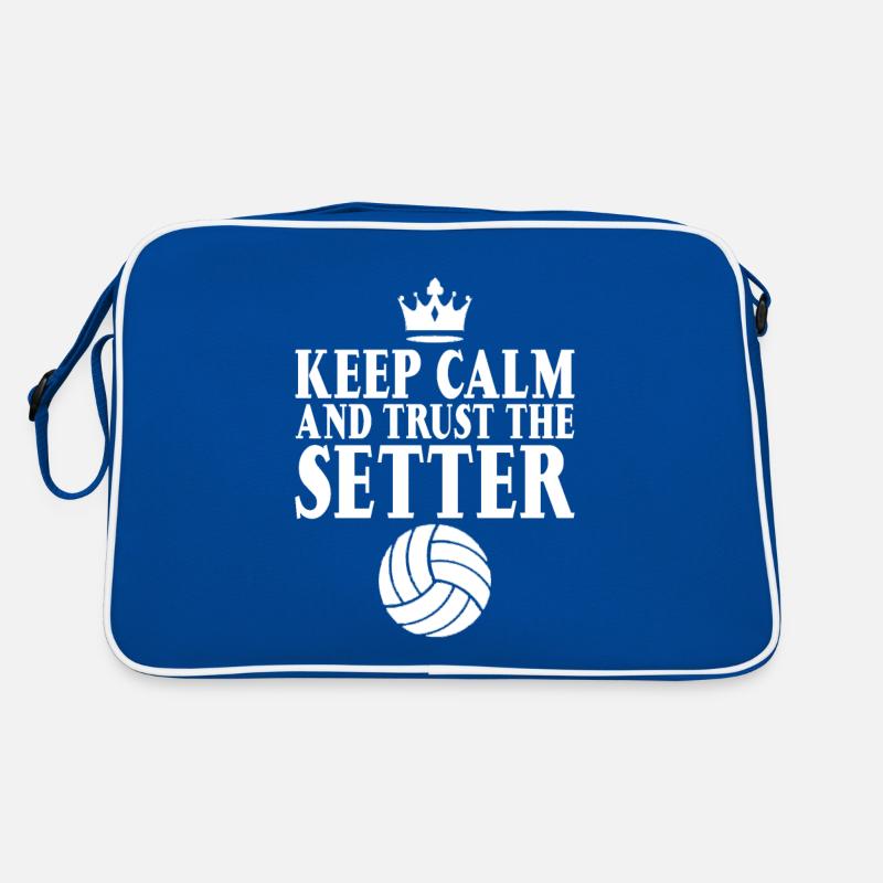 Keep Calm And Trust The Setter 5 Retro Bag