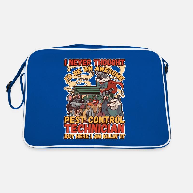 Pest Control Technician is Killin' It Pest Retro Tasche