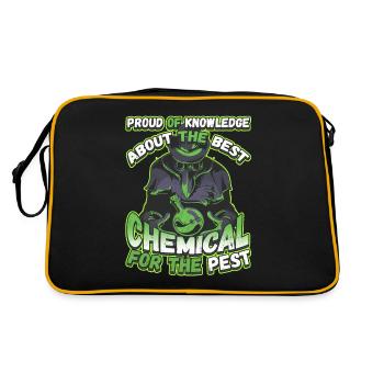 Connaissance du meilleur produit chimique pour le ravageur - Sac Retro - noir/or - Dos