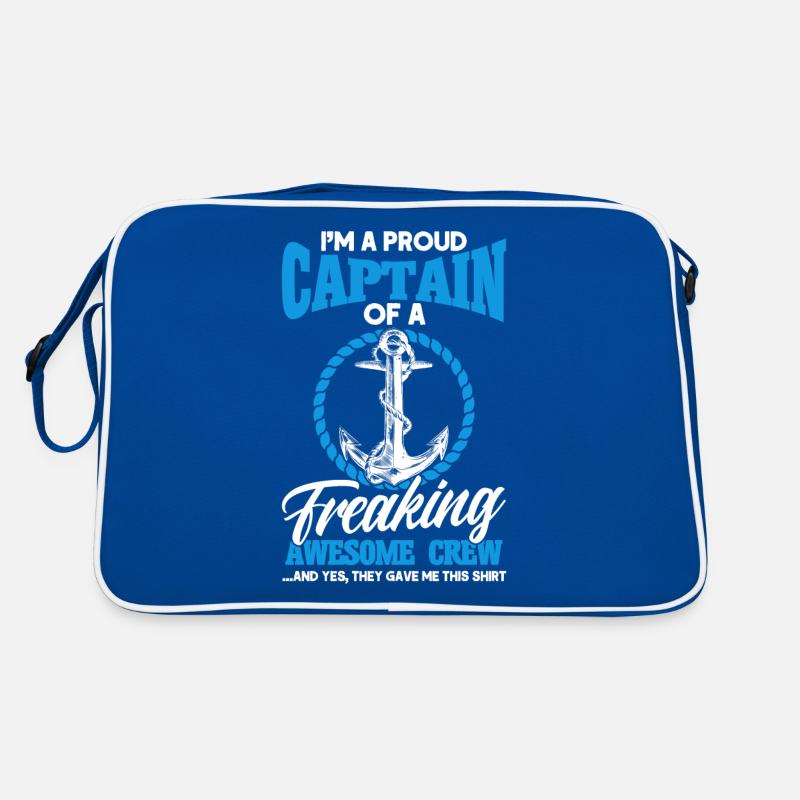 Amateurs de bateau Capitaine de bateau Capitaine Capitaines Sac Retro