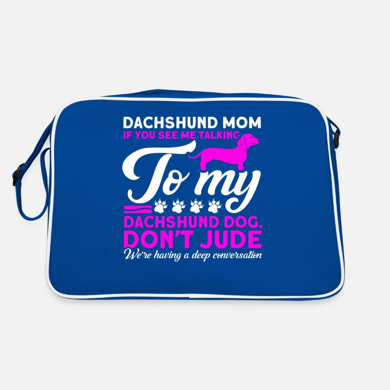 Teckel Teckel Mama Teckel Pet Sac Retro