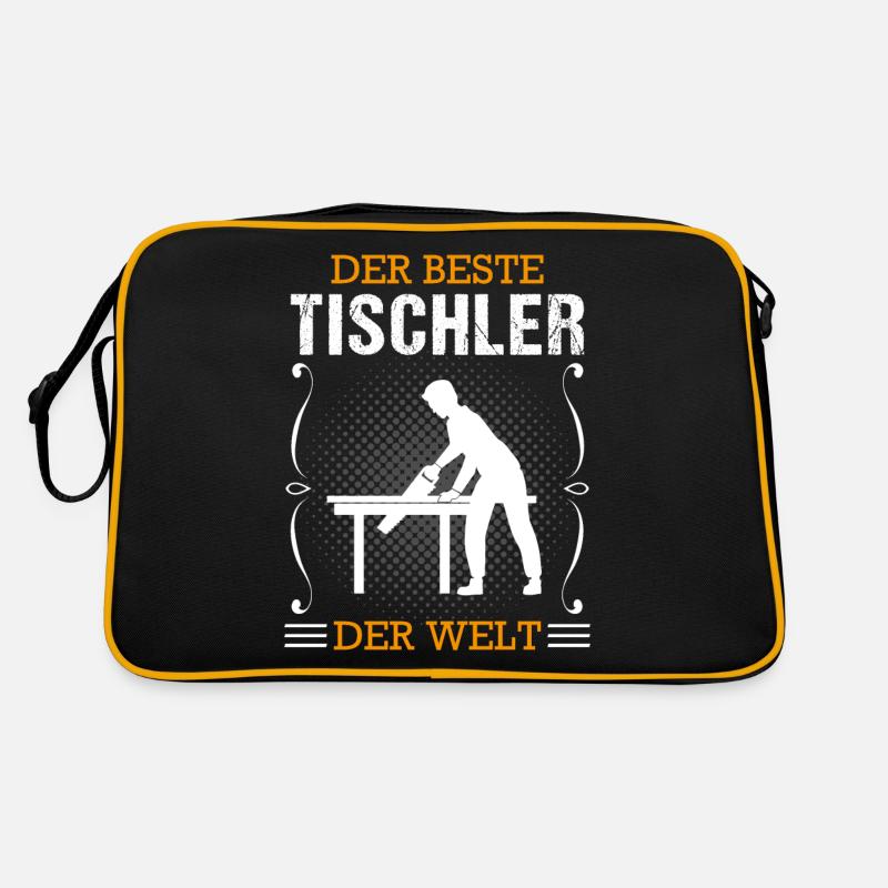 Tischler Beruf Schreiner Handwerker Geschenk Retro Tasche
