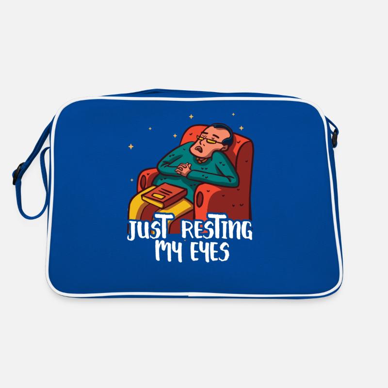 Je ne repose que mes yeux du Père Papa Papi Sac Retro