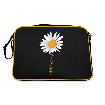 Gartenchefin Gärtner - Retro Tasche - Schwarz/Gold - Hinten