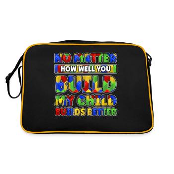 Build clamping block building block - Retro Bag - black/gold - Back