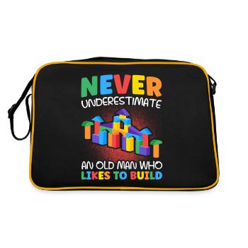 Build clamping block building block - Retro Bag - black/gold - Back