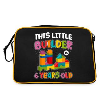6 years clamping module - Retro Bag - black/gold - Back