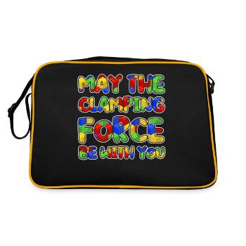 Build clamping block building block - Retro Bag - black/gold - Back