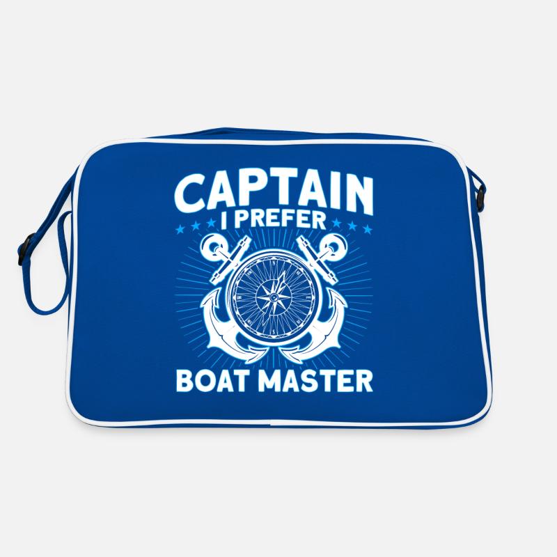 Amateurs de bateau Capitaine de bateau Capitaine Capitaines Sac Retro