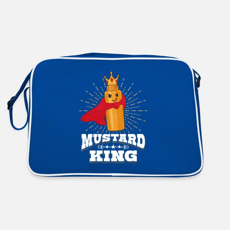 Senf König Geschenk Retro Tasche