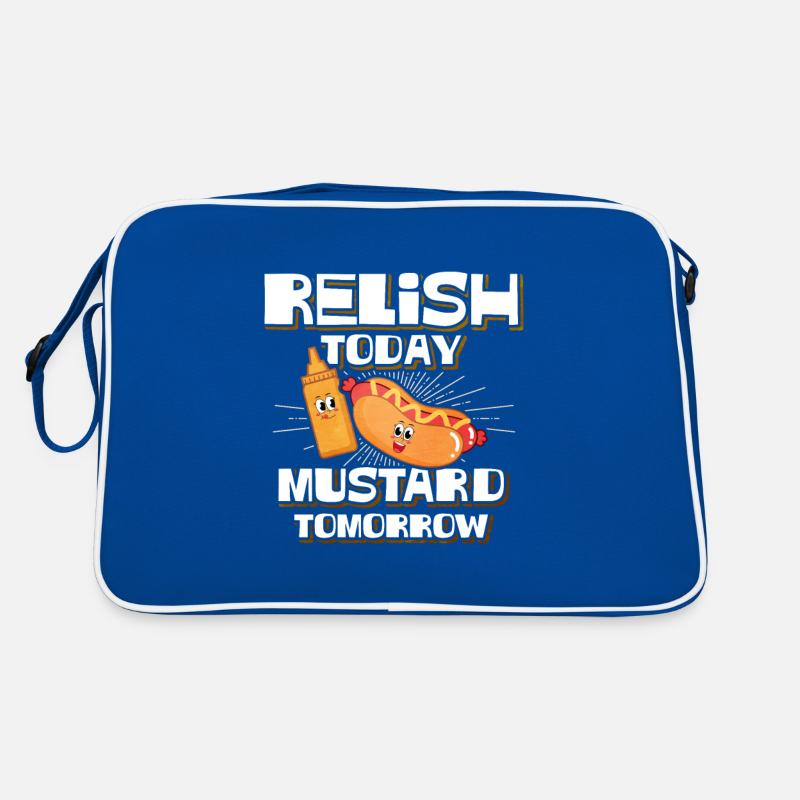 Senf Morgen Geschenk Retro Tasche