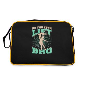 Est-ce que vous soulevez même bro - Ballet de théâtre musical - Sac Retro - noir/or - Dos