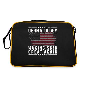 Dermatology making skin great again - Skin - Retro Bag - black/gold - Back