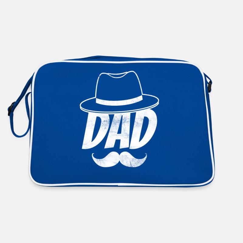 Papa Father Daddy Father Day Sayings Retro Bag