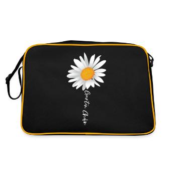 Gartenchefin Gärtner - Retro Tasche - Schwarz/Gold - Hinten