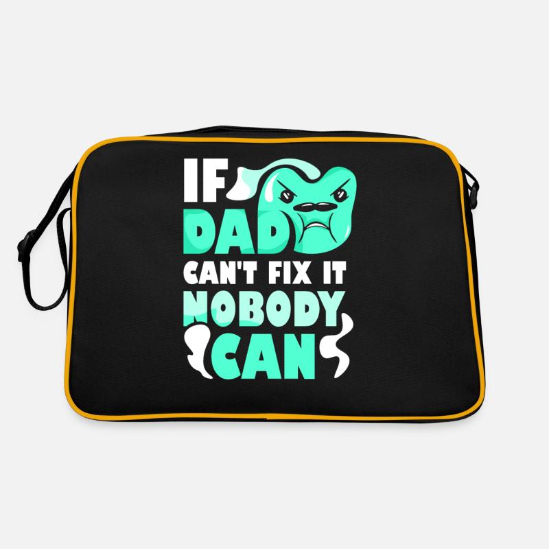 If Dad can't fix it, no one can fix it Retro Bag