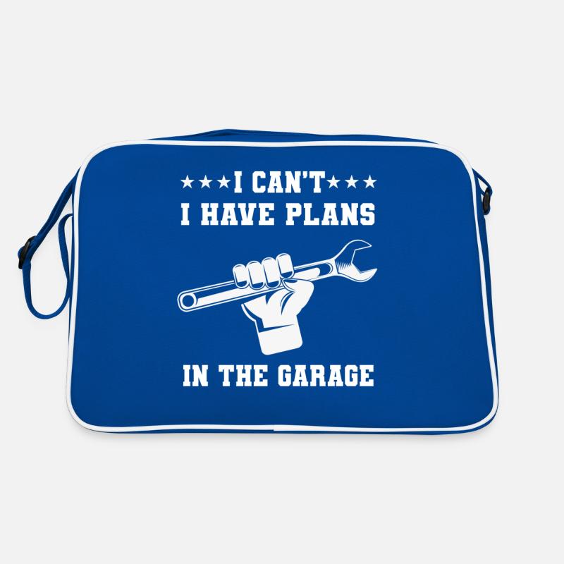 Ich Kann Nicht Ich Habe Pläne In Der Garage Beruf Retro Tasche