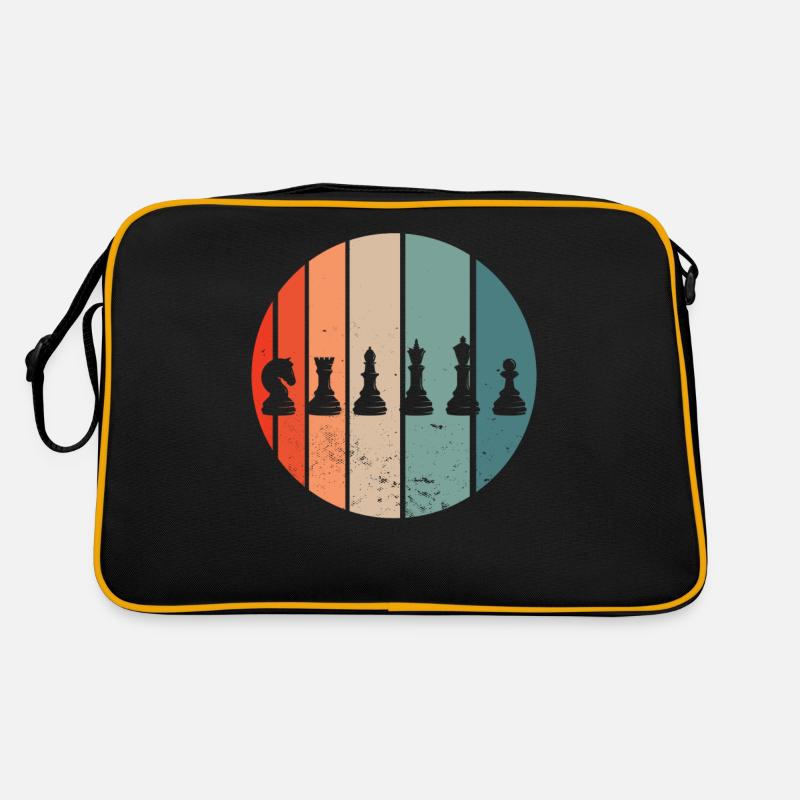 Chess Chess Pieces Chess Retro Bag