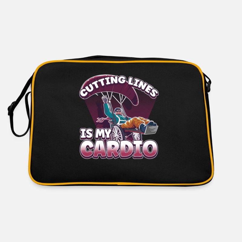 Handicap Wheelchair Design for an Amputation Retro Tasche