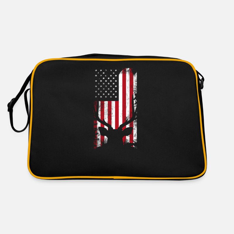 Chasse au drapeau américain Sac Retro