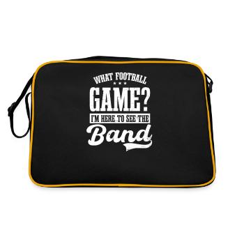 Uniforme de fanfare Quel jeu? Ici pour voir le groupe - Sac Retro - noir/or - Dos