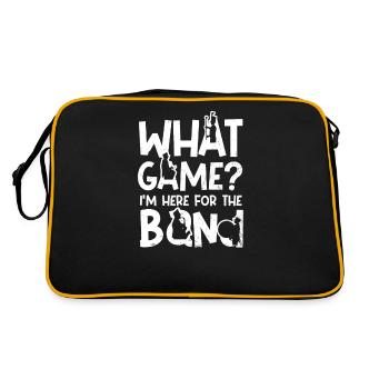 Uniforme de fanfare Quel jeu? Ici pour band - Sac Retro - noir/or - Dos