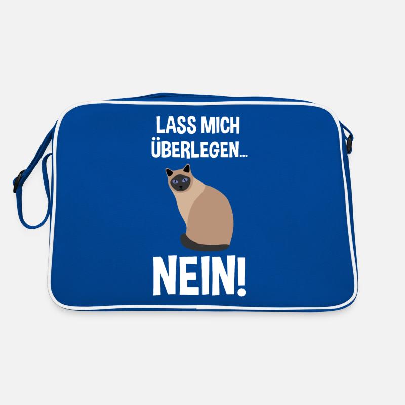 Böse Katze Lustiger Spruch Sarkasmus Geschenk Retro Tasche