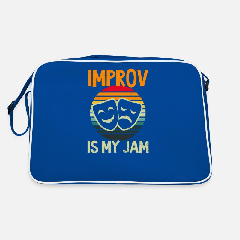 Improvisation Théâtre Vintage Improvisation Sac Retro