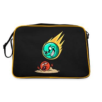 Boccia Set Boccia Player Flying Bocce Boccia - Retro Bag - black/gold - Back