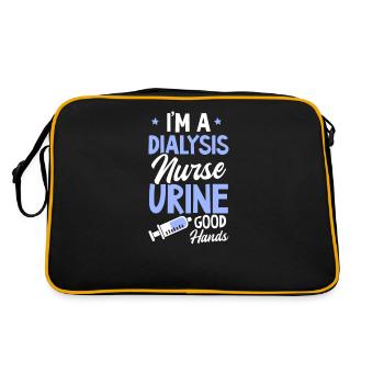 Dialysis Tech Urine Good Hands - Retro Bag - black/gold - Back
