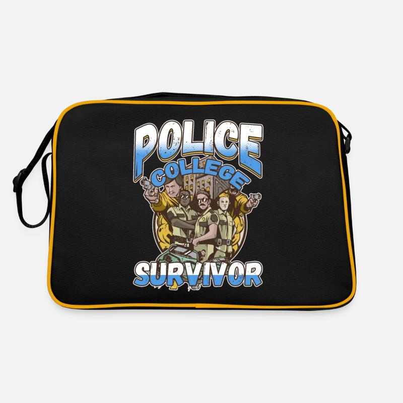 Conception de l’application du droit pour un agent de police Sac Retro
