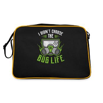 Bug Exterminator Didn't Choose The Bug Life - Retro Bag - black/gold - Back