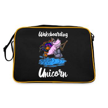 Wakeboarder Wakeboarding Unicorn Wakeboard - Retro Bag - black/gold - Back