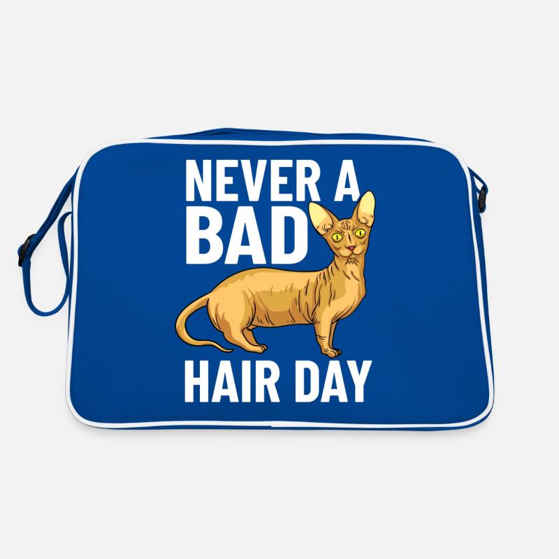 Sphynx Chat Sphinx Chaton sans poils Egypte Sac Retro