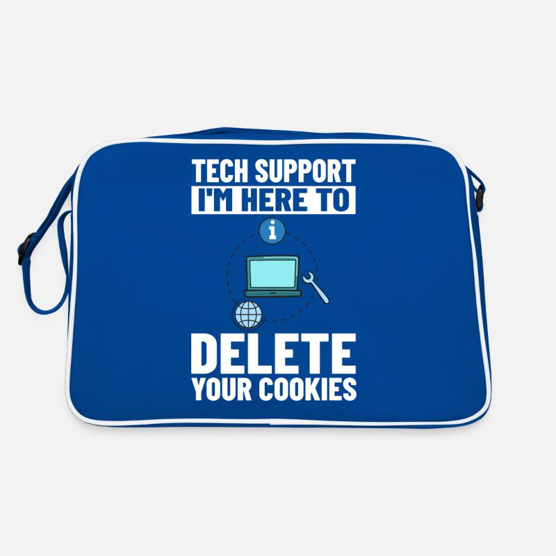 Support technique Assistance technique informatique Helpdesk Sac Retro