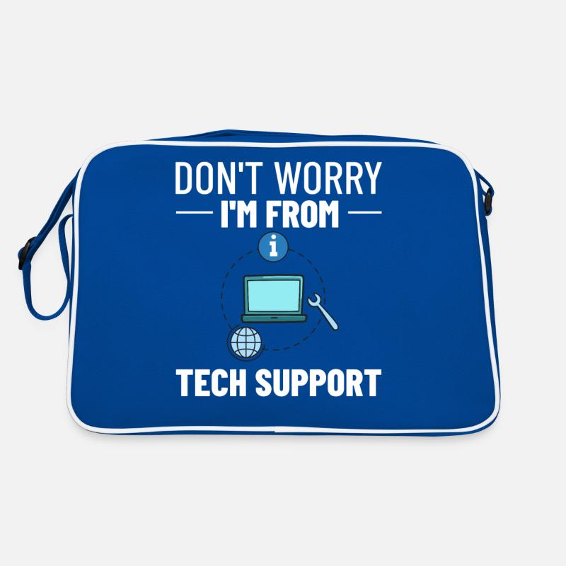 Support technique Assistance technique informatique Helpdesk Sac Retro