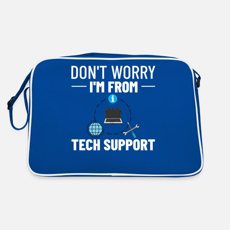 Support technique Assistance technique informatique Helpdesk Sac Retro