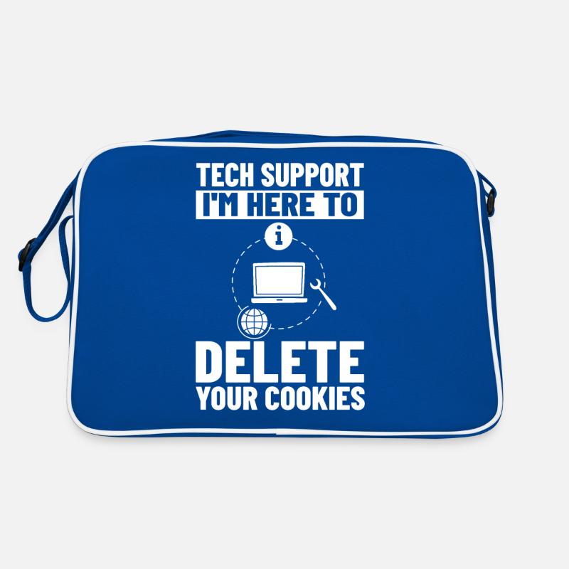 Support technique Assistance technique informatique Helpdesk Sac Retro