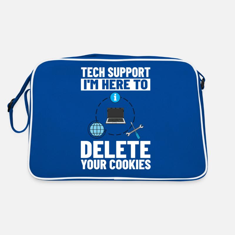 Support technique Assistance technique informatique Helpdesk Sac Retro