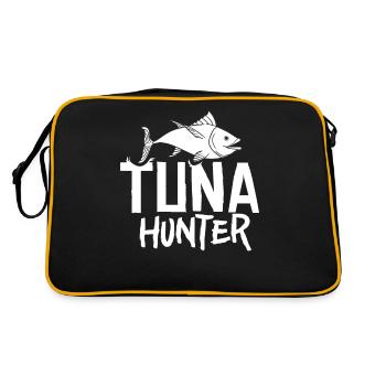 Bluefin tuna Bluefin fisherman Greek - Retro Bag - black/gold - Back