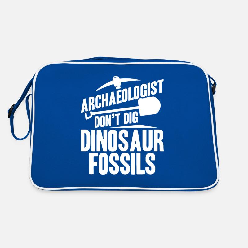 Archaeologist Does Not Dig Dinosaur Fossils Retro Bag