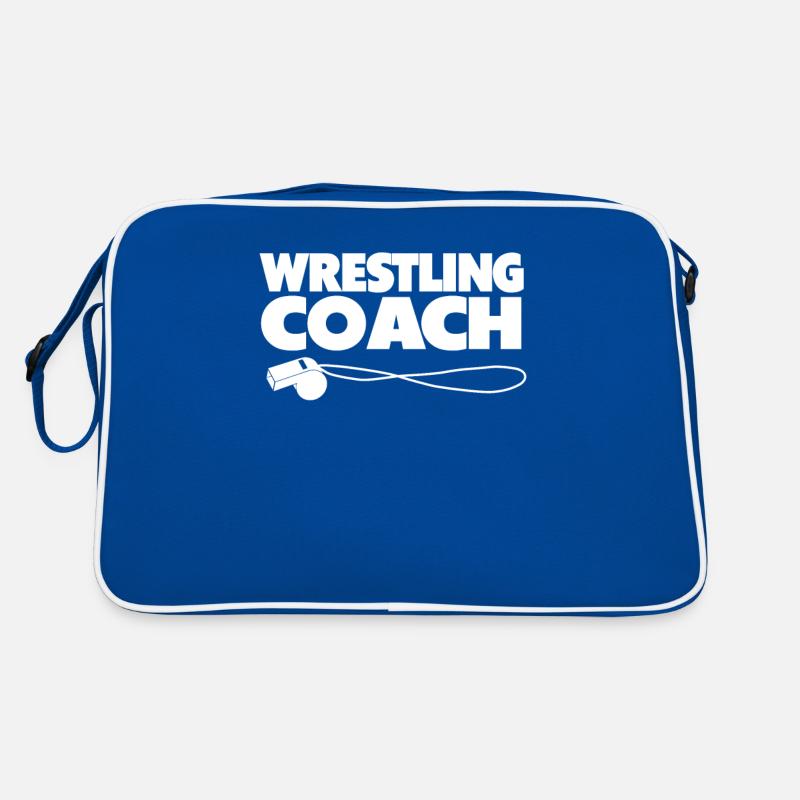 Wrestling Trainer Ringer Ringkampf Ringen Retro Tasche